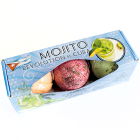 Sada 3 Šumivých Bômb do Kúpeľa - Mojito