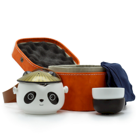 Čajová Súprava Kung Fu Panda - Dve Šálky - Cestovný Balíček