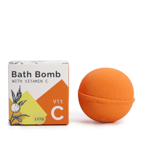 4x Bomba do Kúpeľa s Vitamínom C a Esenciálnymi Olejmi
