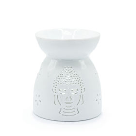 3x Aroma lampa Budha - Biela