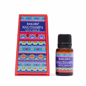 6x Banjara Indický Vonný Olej 10ml  - Nag Champa